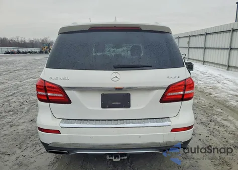 2017 Mercedes-Benz Gls 450 4Matic z USA, uszkodzony, nr VIN 4JGDF6EE6HA945558